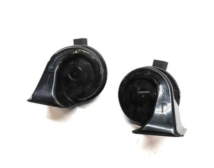 09-17 BMW 640i 650i 740i 750i 760i B6 B7 F01 HIGHT & LOW TONE SAFETY HORN SET/2 — exact item pictured